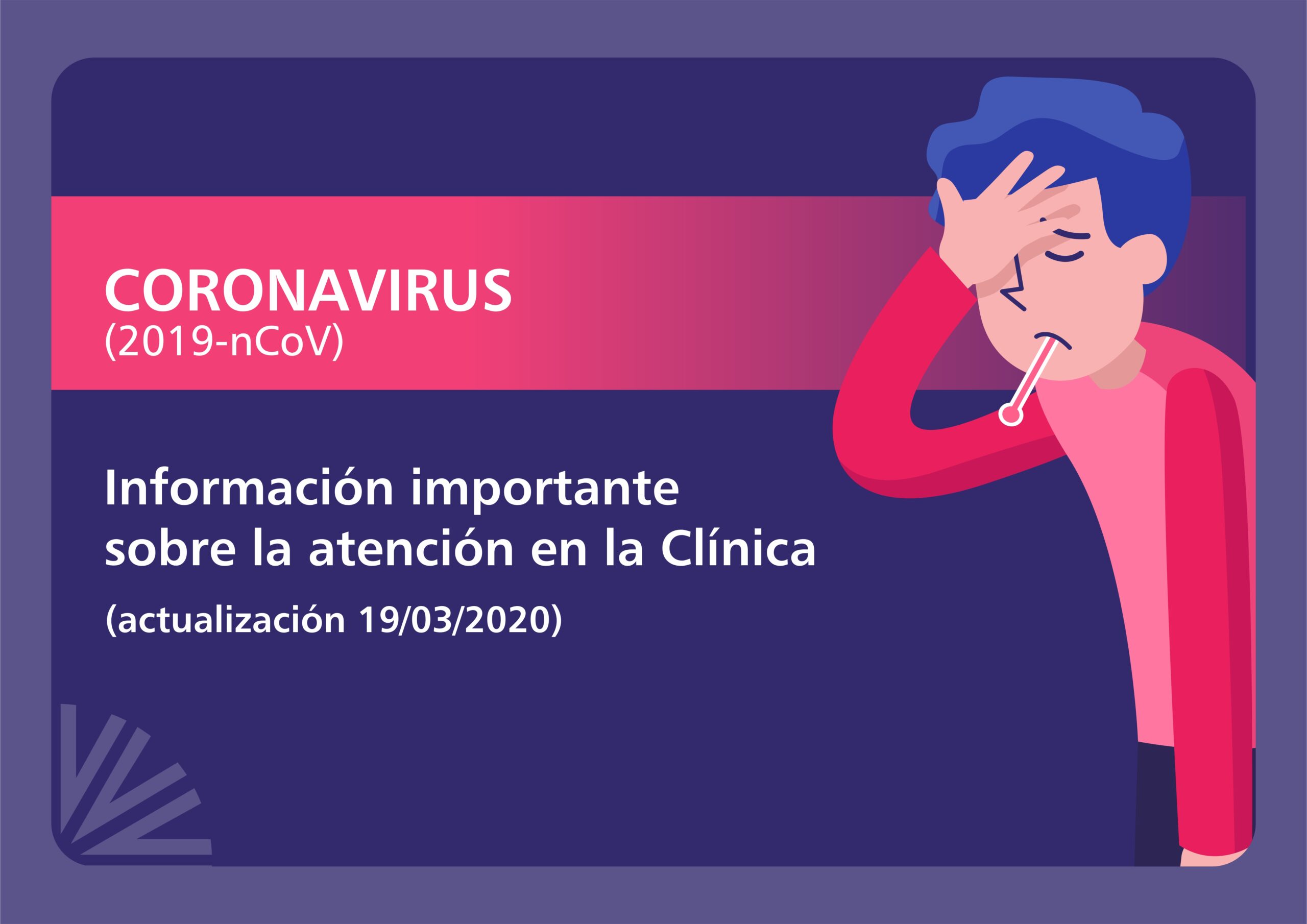 Coronavirus (20/03/2020)